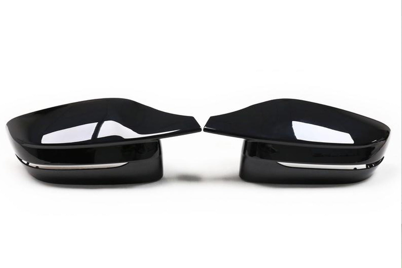 Gloss Black Side Mirror Caps For BMW G20 G21 G30 G31 3 Series 5 Series 330i 550i