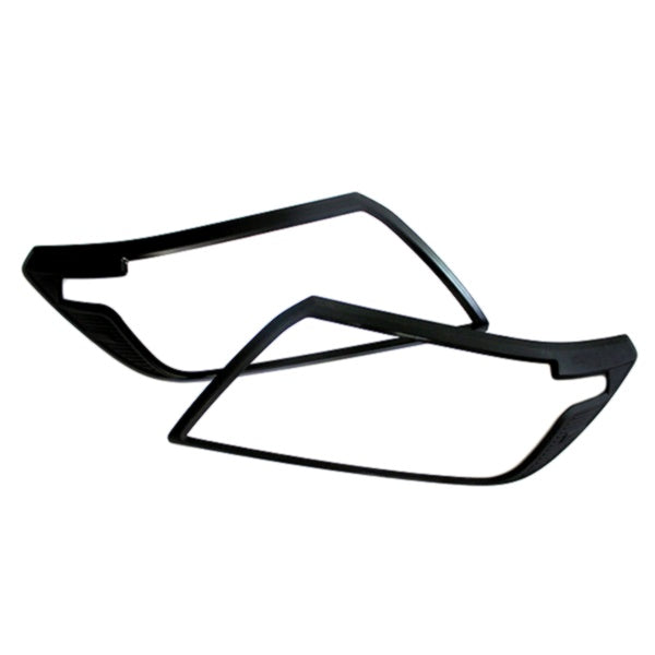 Navara - NP300: Black Front Headlight Cover 14-20