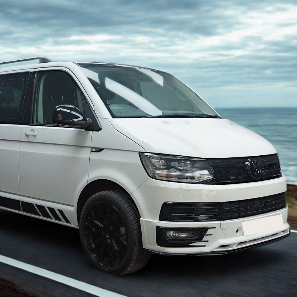 Transporter - T6: Sportline Front Bumper Splitter & Lower Lip