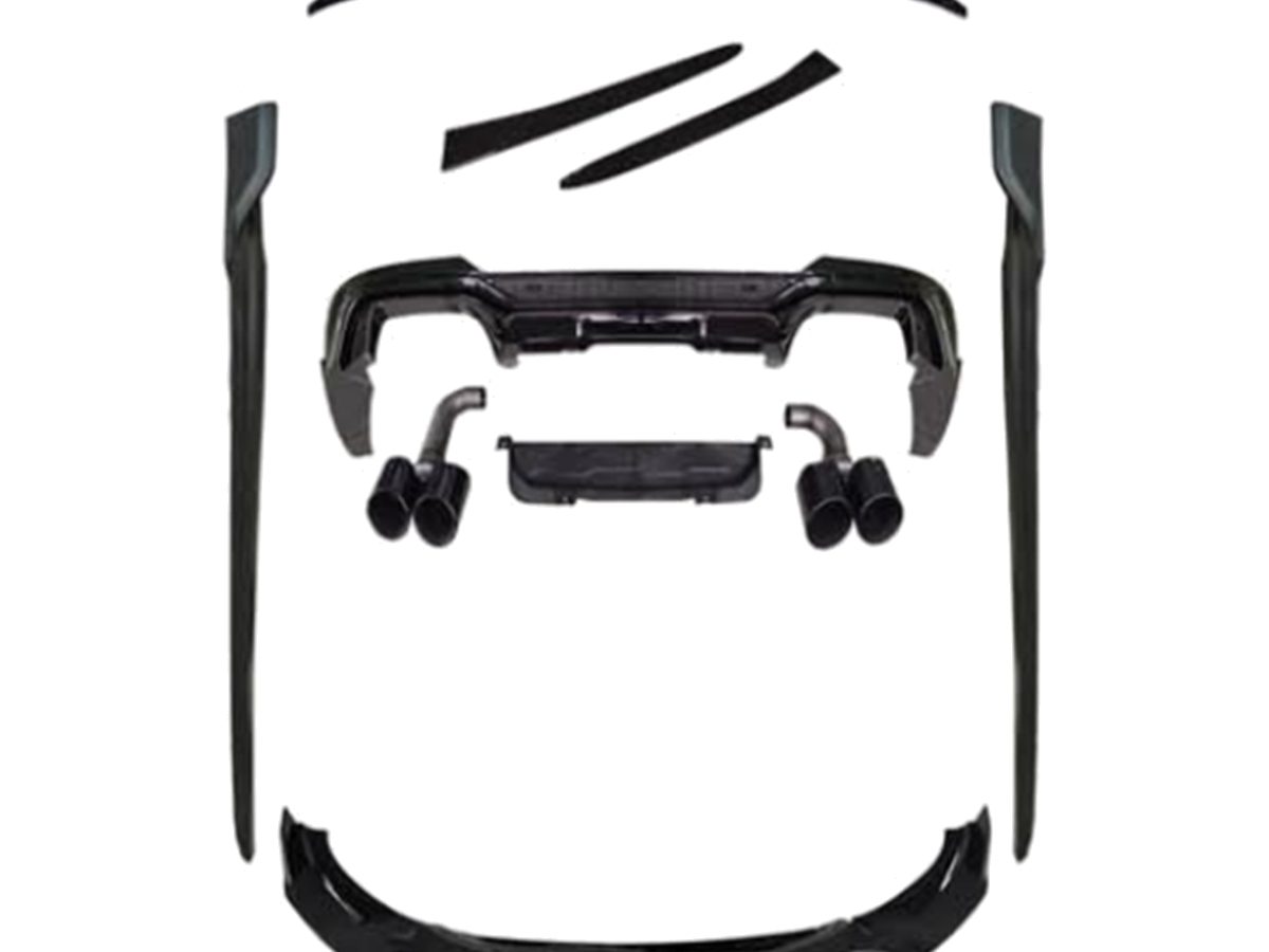 x4 g02 gloss black aero body kit pre facelift 18 20
