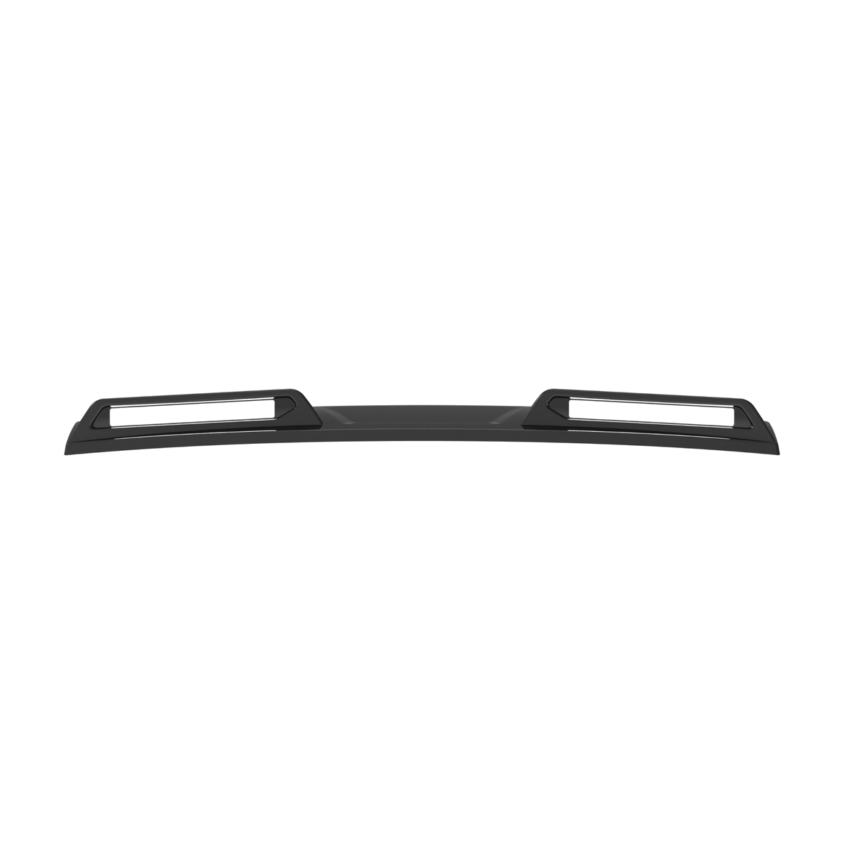 ford transit custom mk2 gloss black led roof light bar 24