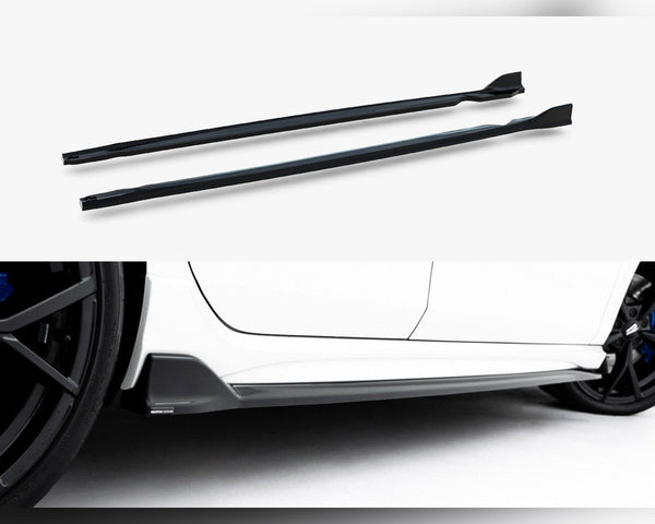 vw golf r variant mk8 facelift maxton side skirts
