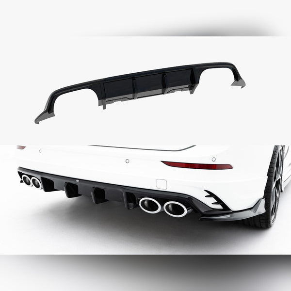 vw golf r variant mk8 facelift maxton rear diffuser