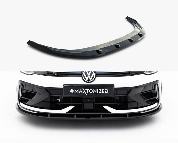 vw golf r variant mk8 facelift maxton front splitter v2