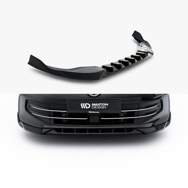 vw golf mk8 facelift maxton front splitter v1