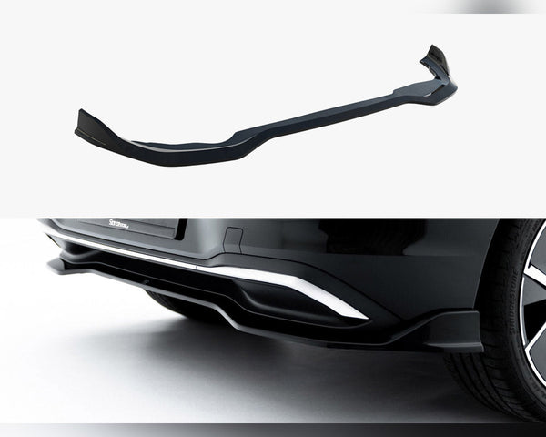 vw golf mk8 facelift maxton rear splitter
