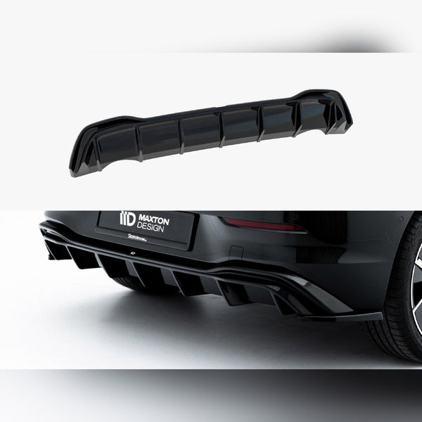 vw golf mk8 facelift maxton rear diffuser