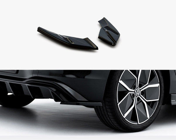 vw golf mk8 facelift maxton rear side splitters