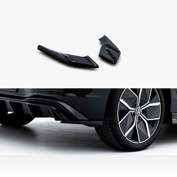 vw golf mk8 facelift maxton rear side splitters