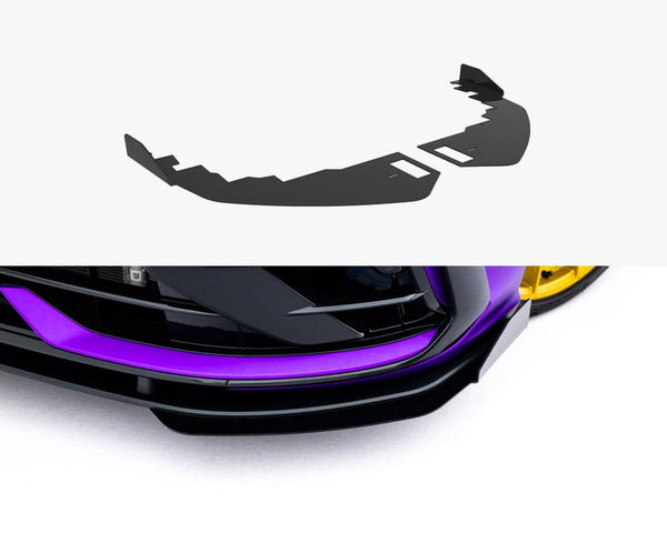 vw golf r mk8 facelift maxton front flaps