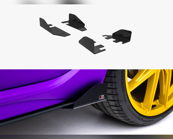 vw golf r mk8 mk8 facelift maxton side flaps