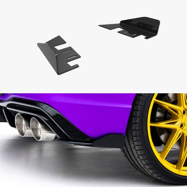VW - Golf R MK8 / MK8 Facelift: Maxton Rear Side Flaps V2