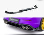 vw golf r mk8 mk8 facelift maxton rear splitter vertical bars v1