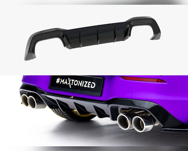 vw golf r mk8 facelift maxton rear diffuser v1