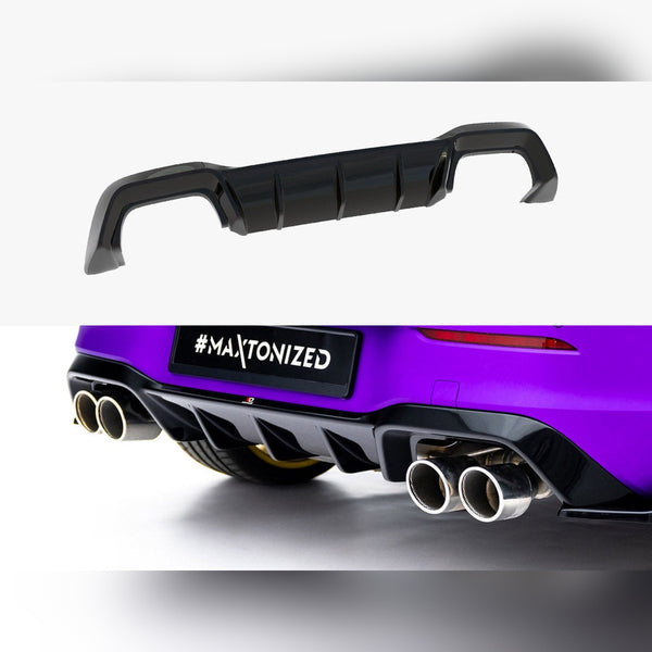 vw golf r mk8 facelift maxton rear diffuser v1