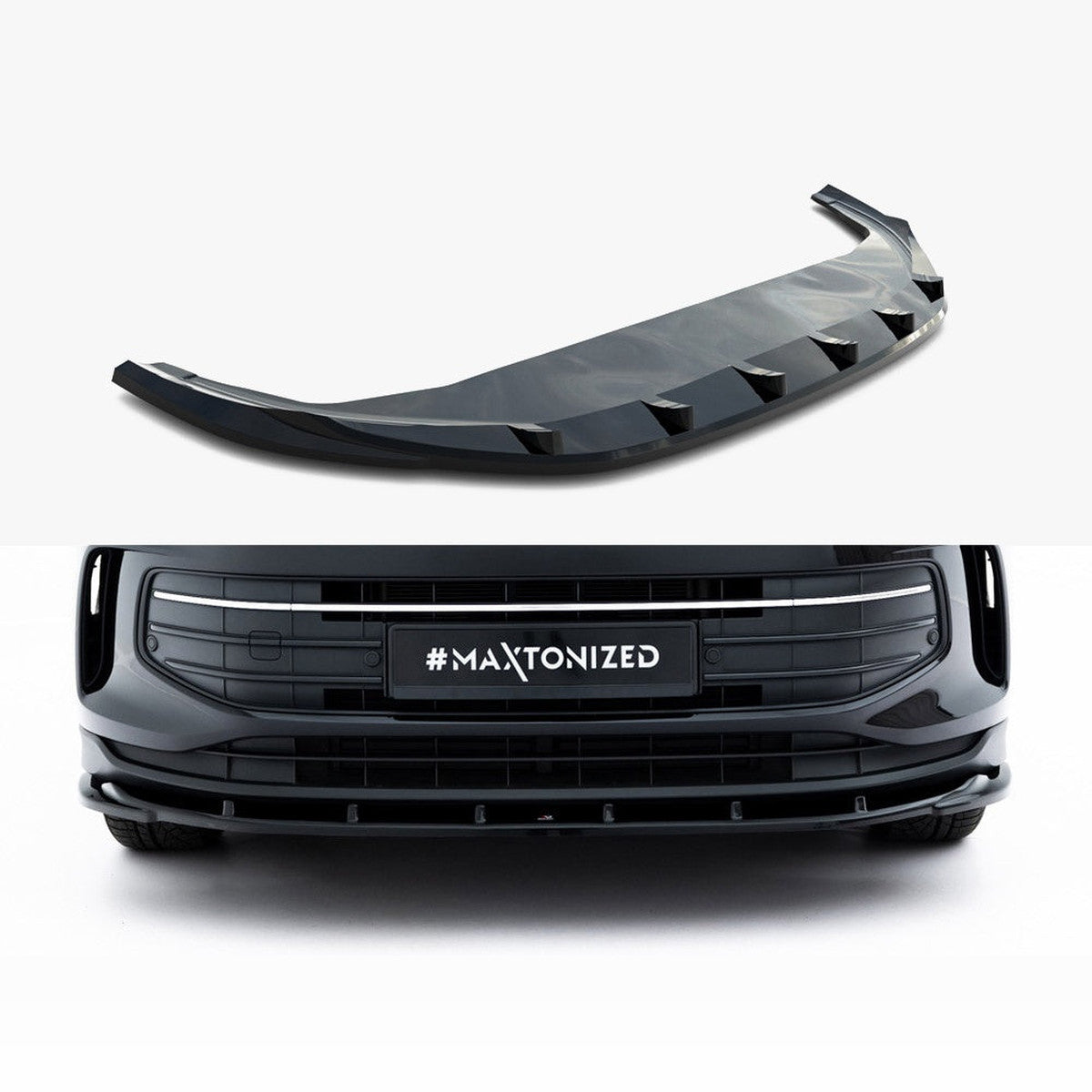 vw tiguan mk3 maxton front splitter v2