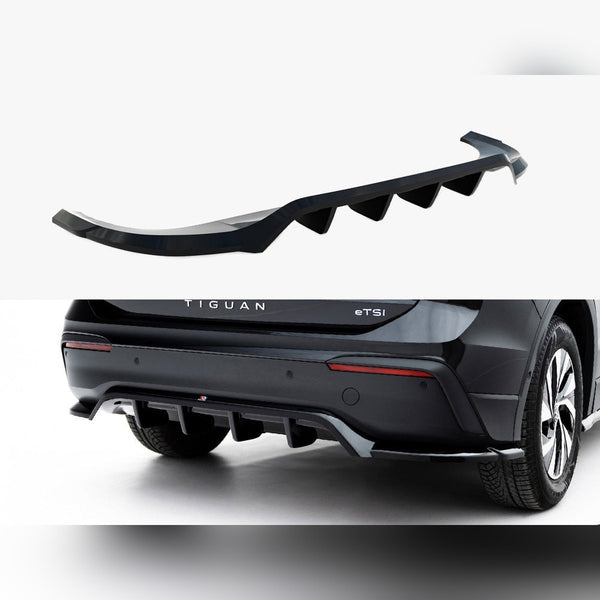 vw tiguan mk3 maxton rear splitter vertical bars
