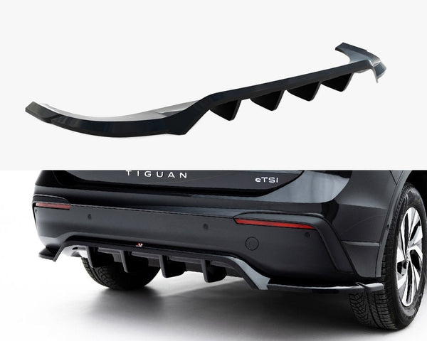 VW - Tiguan MK3: Maxton Rear Splitter (Vertical Bars)