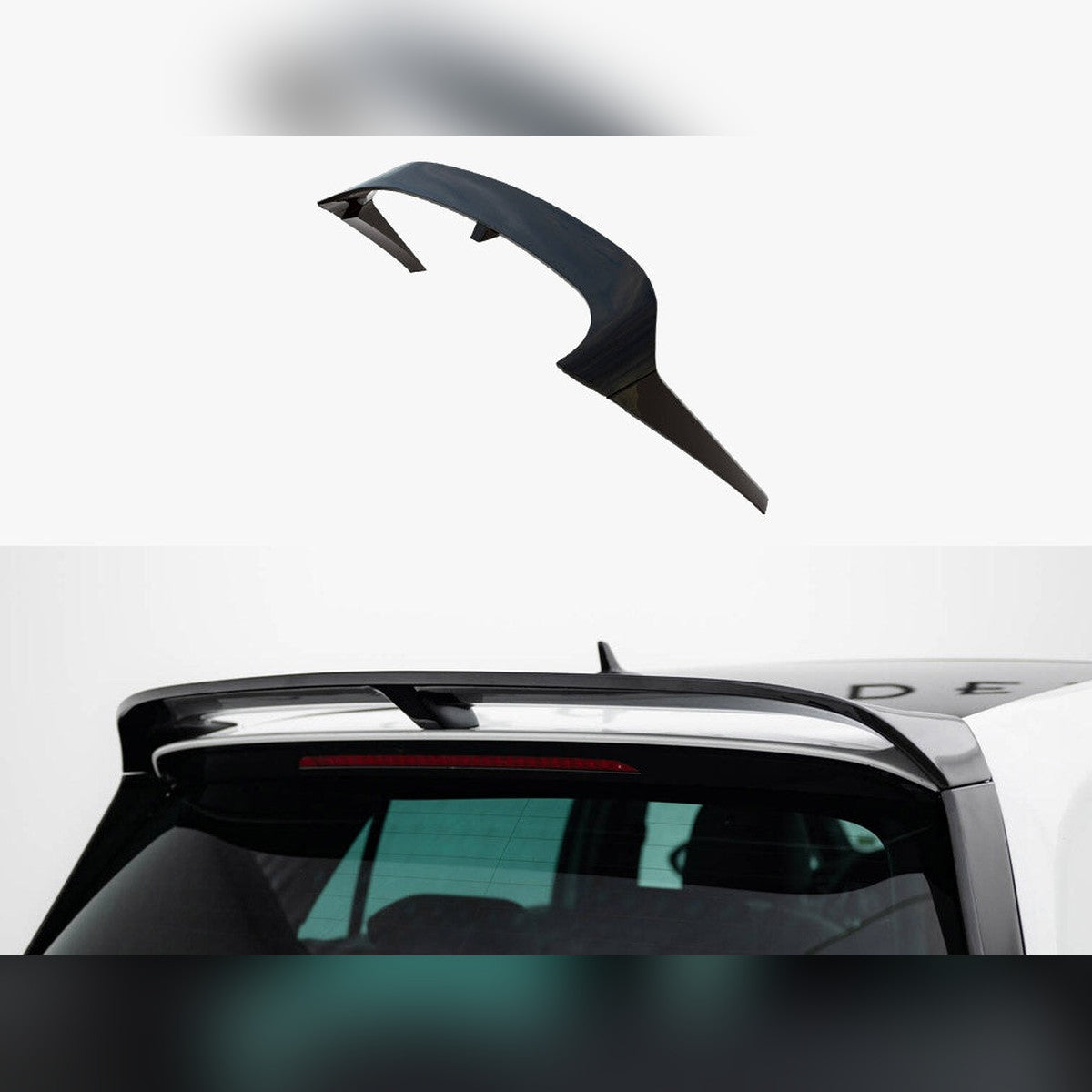 vw golf r gti r line hatchback mk7 mk7 facelift maxton spoiler