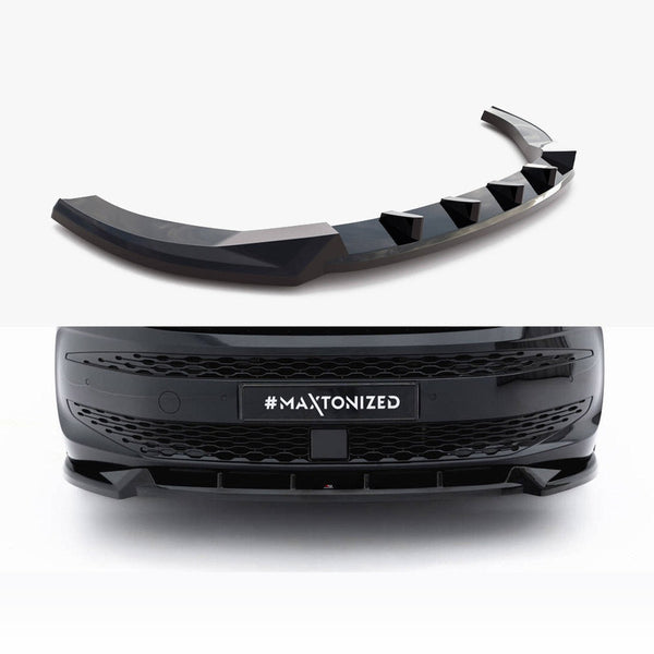 vw multivan long t7 maxton front splitter