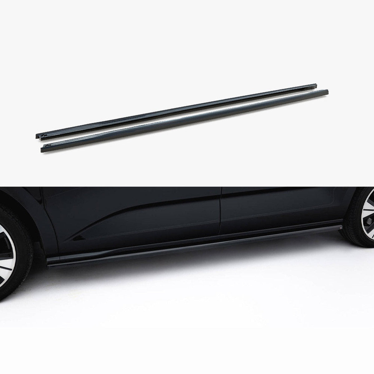 vw multivan long t7 maxton side skirts