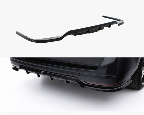 vw multivan long t7 maxton rear splitter vertical bars