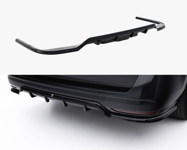 VW - Multivan Long T7: Maxton Rear Splitter (Vertical Bars)