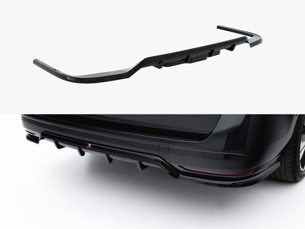 VW - Multivan Long T7: Maxton Rear Splitter (Vertical Bars)