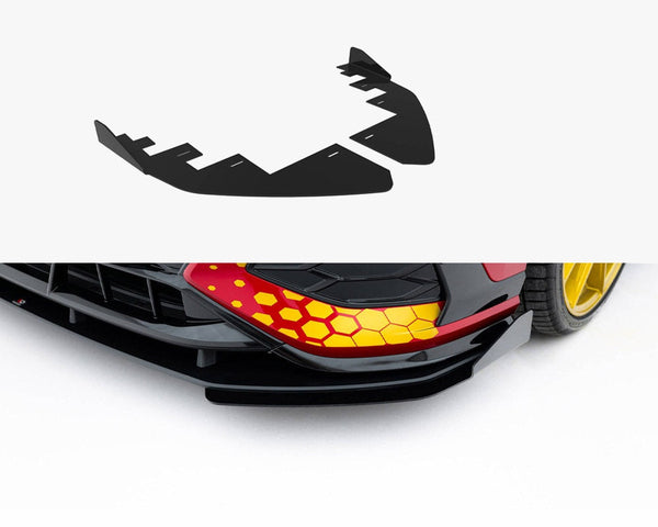 vw golf gti clubsport mk8 facelift maxton front flaps