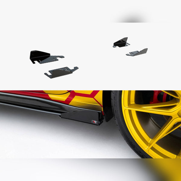 vw golf gti clubsport mk8 facelift maxton side flaps