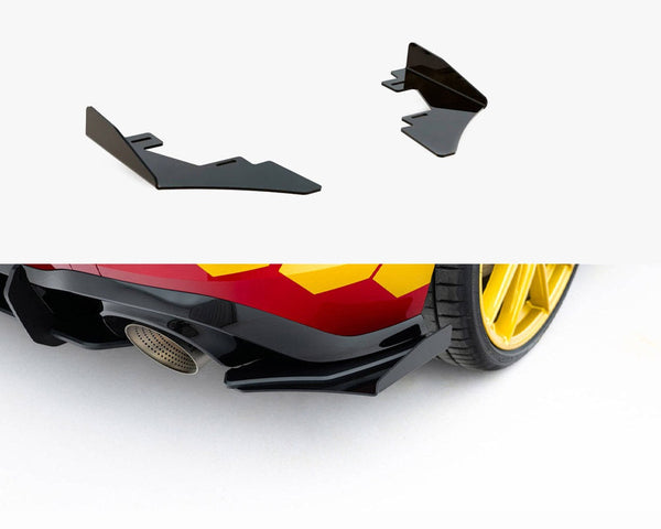 vw golf gti clubsport mk8 facelift maxton rear side flaps