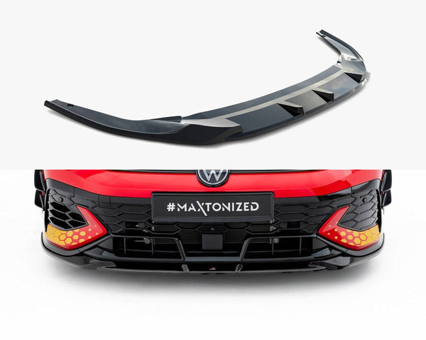 vw golf gti clubsport mk8 facelift maxton front splitter v1