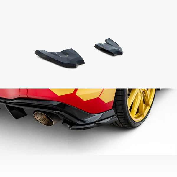 vw golf gti clubsport mk8 facelift maxton rear side splitters v3