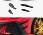 vw golf gti clubsport mk8 facelift maxton front bumper wings canards