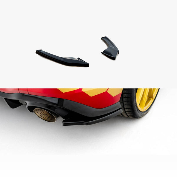 vw golf gti clubsport mk8 facelift maxton rear side splitters v2