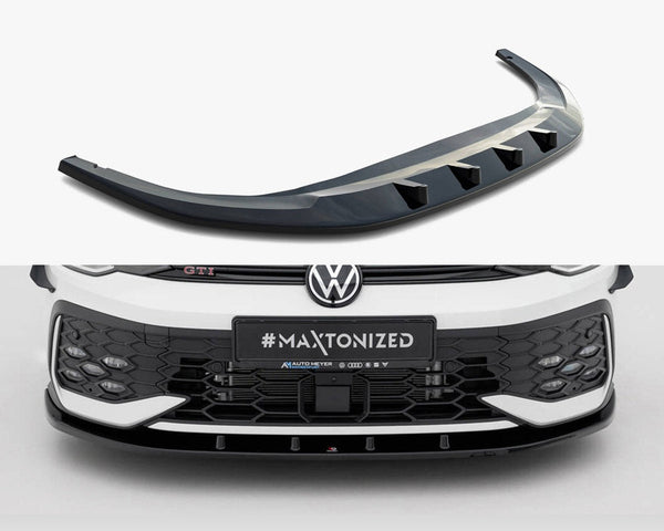 vw golf gti gte r line mk8 facelift maxton front splitter v1