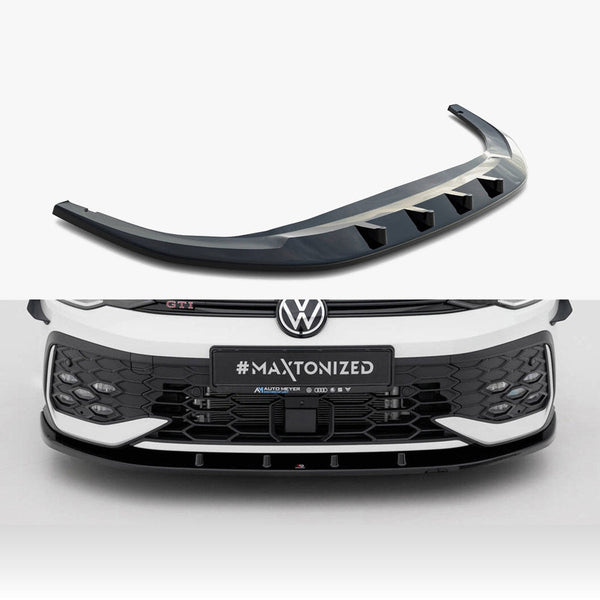 vw golf gti gte r line mk8 facelift maxton front splitter v1