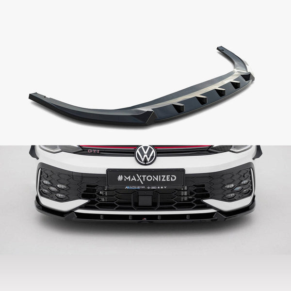 vw golf gti gte r line mk8 facelift maxton front splitter v2
