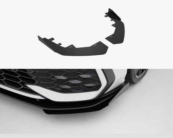 vw golf gti gte r line mk8 facelift maxton front flaps
