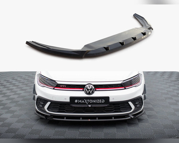 vw polo gti mk6 facelift maxton front splitter v2