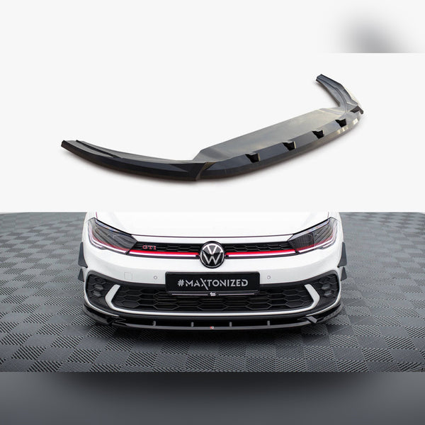 vw polo gti mk6 facelift maxton front splitter v2