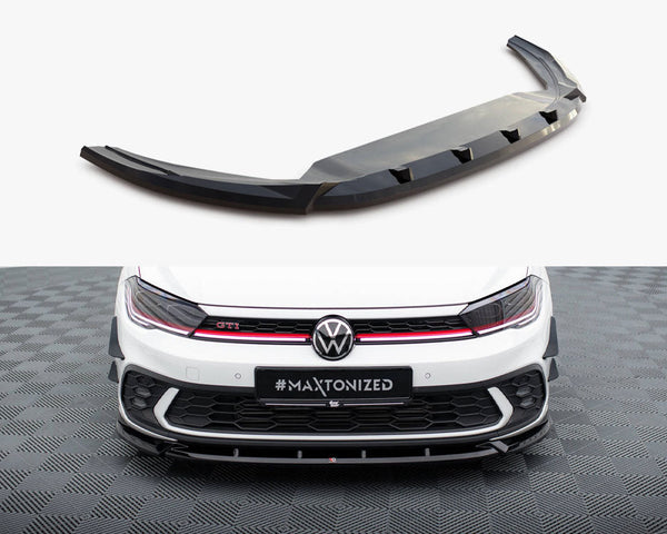 VW - Polo GTI MK6 Facelift: Maxton Front Splitter V2