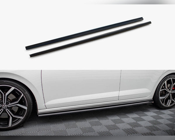vw polo gti mk6 facelift maxton side skirts
