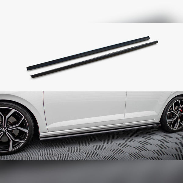 vw polo gti mk6 facelift maxton side skirts