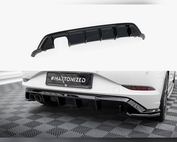 vw polo gti mk6 maxton rear diffuser