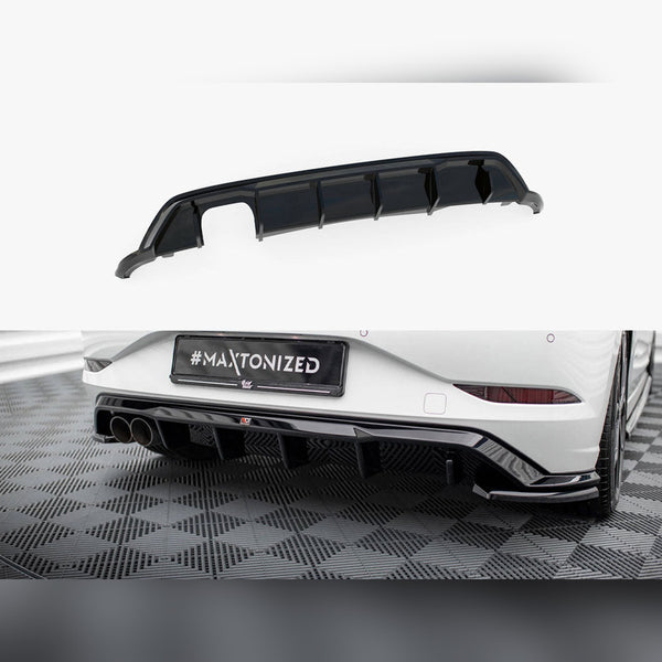 vw polo gti mk6 maxton rear diffuser