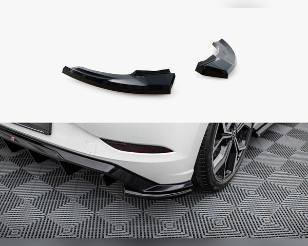 vw polo gti mk6 facelift maxton rear side splitters