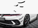 vw polo gti mk6 facelift maxton front bumper wings canards