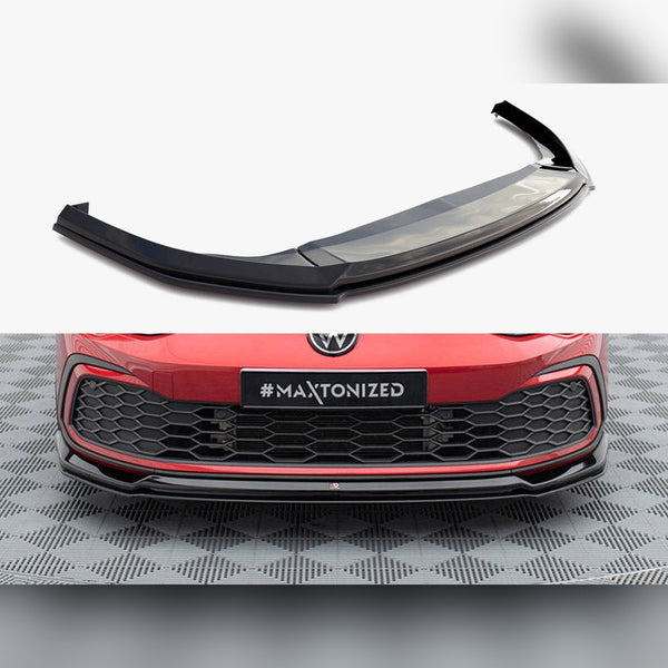 vw golf gti gte gtd r line mk8 maxton front splitter v6