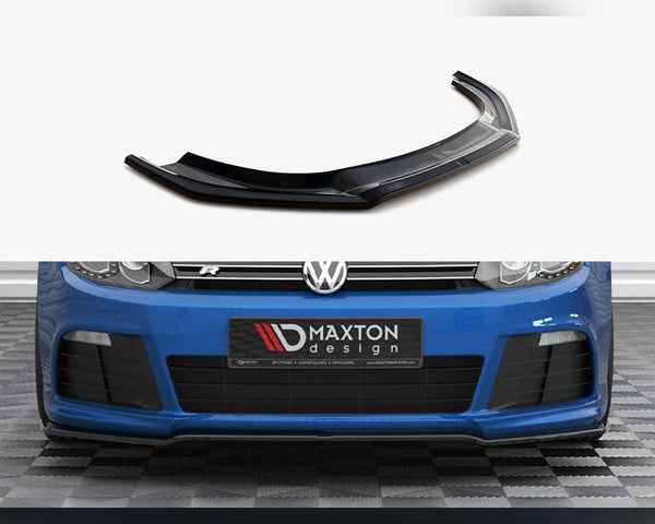 vw golf r mk6 maxton front splitter v2